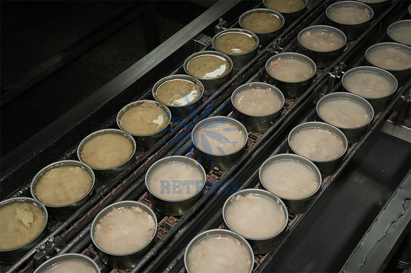 Zhejiang Retronx Foodstuff Canned Tuna의 유효 기간을 보여줍니다.